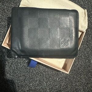 Louis Vuitton Dark Checkered Men's Wallet